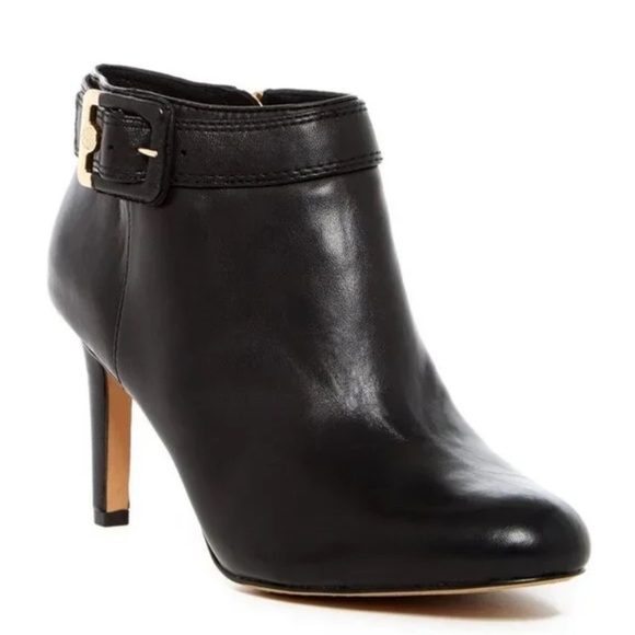Vince Camuto Shoes - Vince Camuto Black Leather Ankle Boots